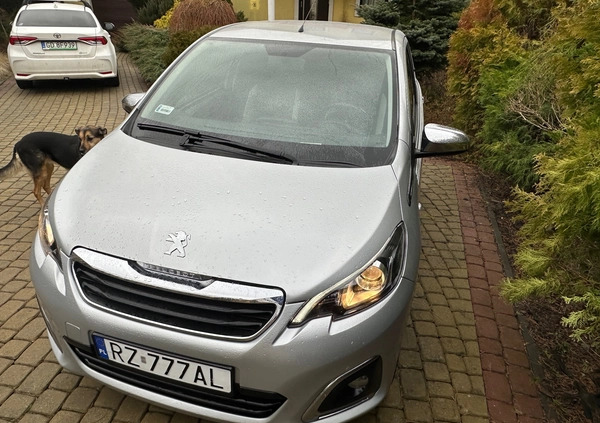 Peugeot 108 cena 32900 przebieg: 59000, rok produkcji 2016 z Rzeszów małe 67
